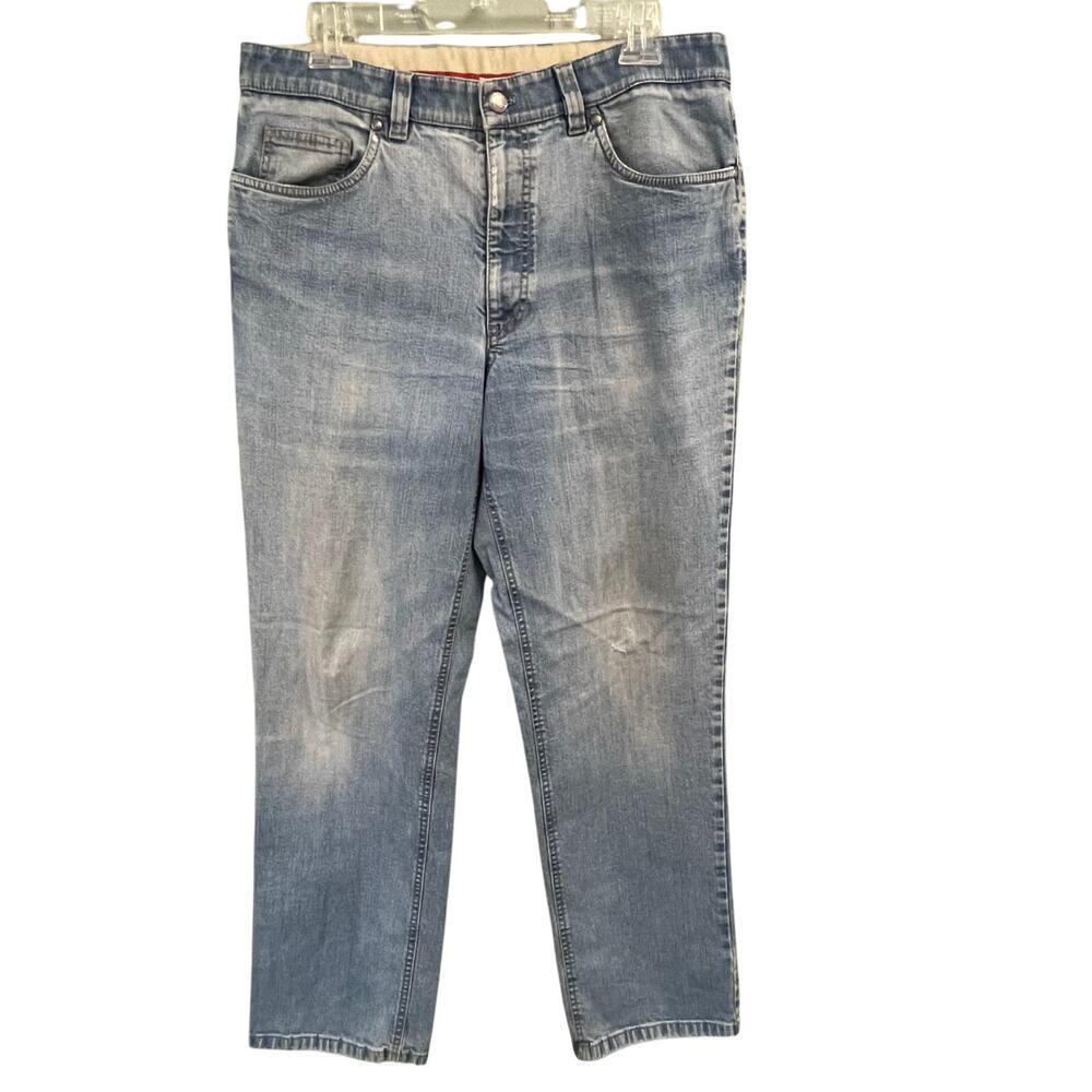 Hiltl Ultimate Trouser Jeans Romania Size 34 x 30 Light Wash Relax